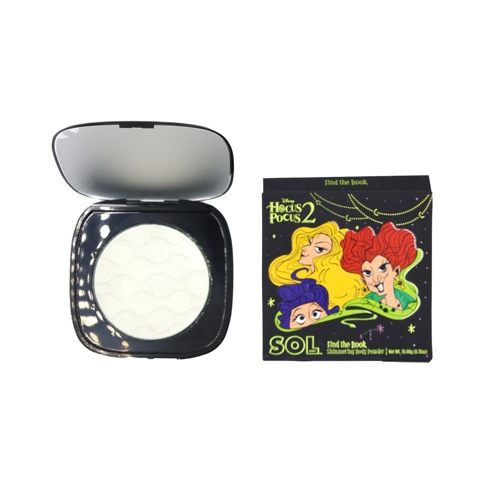 SOL Body - Hocus Pocus 2 Shimmering Body Powder - Find the Book - 0.35oz